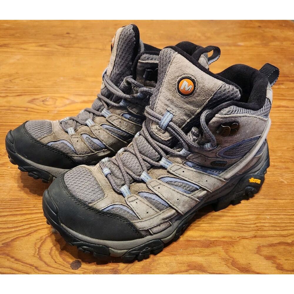 Merrell Moab 2 Womens Waterproof Hiking Boots Gorpcore Trail Woods Outdoor 9.5